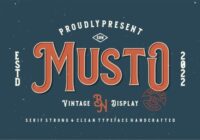 Musto Font - Featured Image
