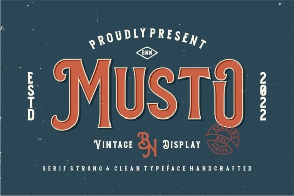 Musto Font - Featured Image