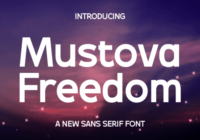 Mustova Freedom Font - Featured Image