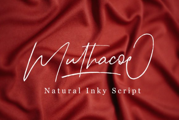 Muthacoe Font - Featured Image