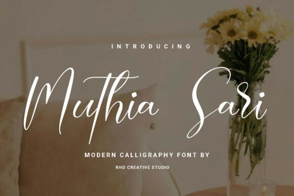 Muthia Sari Font - Featured Image