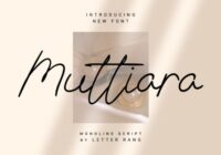 Muttiara Font - Featured Image