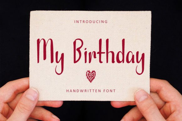 My Birthday Font - Featured Image