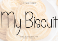 My Biscuit Font - Featured Image