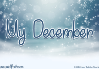 My December Font - Featured Image