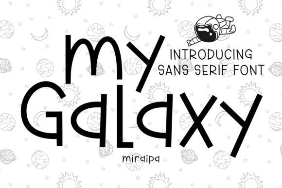 My Galaxy Font - Featured Image