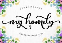 My Homely Font - Featured Image