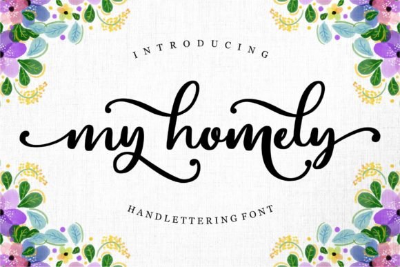 My Homely Font - Featured Image