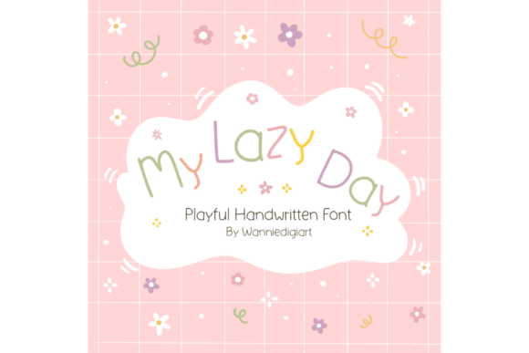 My Lazy Day Font - Featured Image