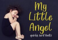 My Little Angel Font - Featured Image