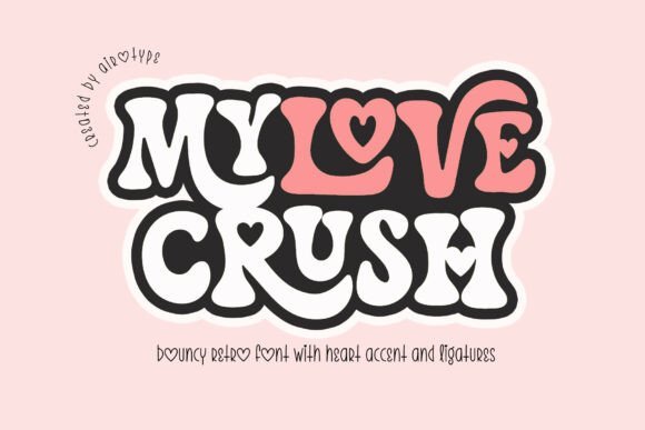 My Love Crush Font - Featured Image