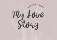 My Love Story Font - Featured Image