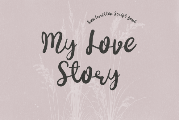 My Love Story Font - Featured Image