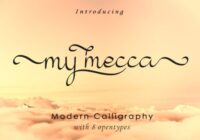 My Mecca Font - Featured Image