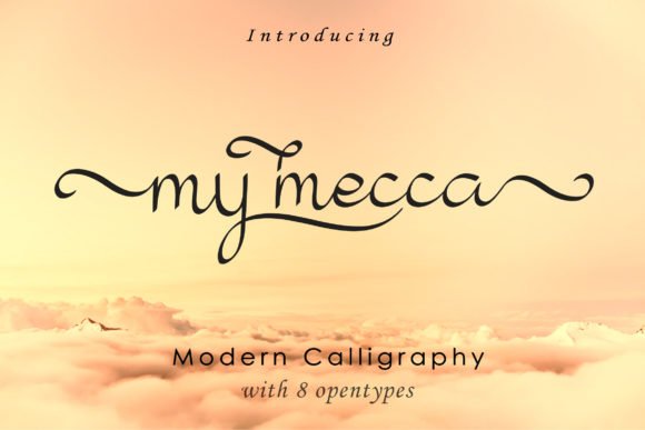 My Mecca Font - Featured Image