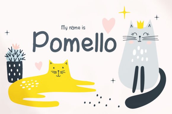 My Name is Pomello Font - Featured Image