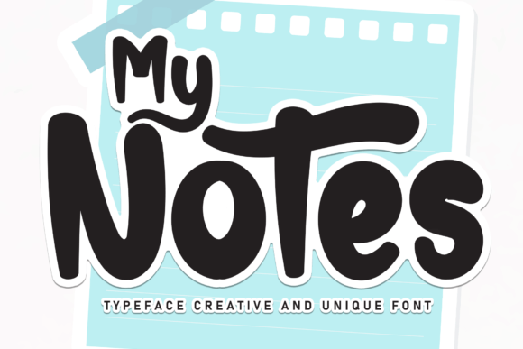 My Notes Font - Featured Image