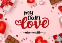 My Own Love Font - Featured Image