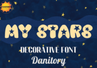 My Stars Font - Featured Image
