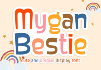 Mygan Bestie Font - Featured Image