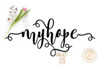 Myhope Font - Featured Image