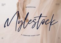 Mylestock Font - Featured Image