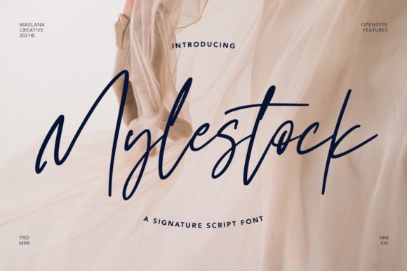 Mylestock Font - Featured Image