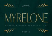 Myrelone Font - Featured Image