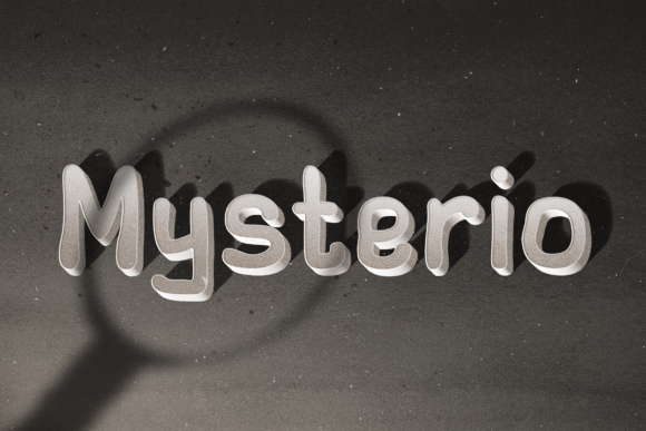 Mysterio Font - Featured Image