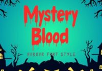 Mystery Blood Font - Featured Image