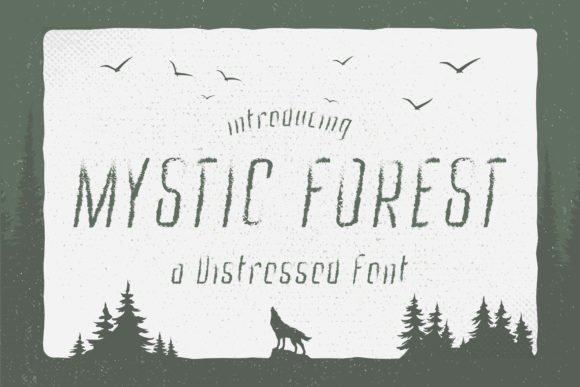 Mystic Forest Font - Featured Image