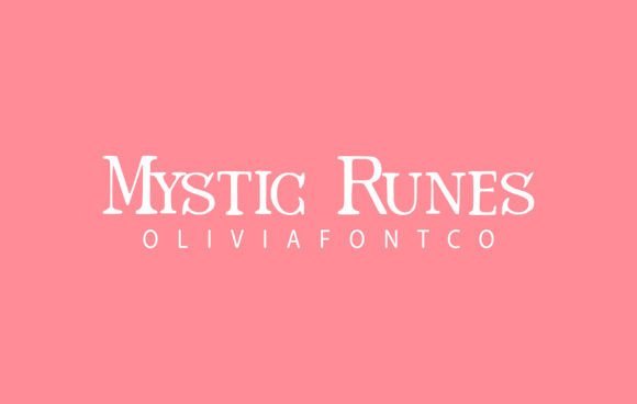 Mystic Runes Font - Featured Image