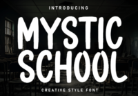 Mystic School Font - Featured Image