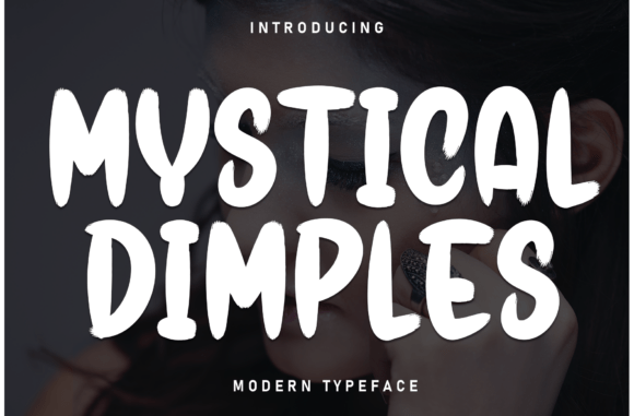 Mystical Dimples Font - Featured Image
