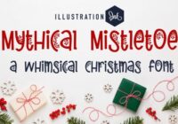 Mythical Mistletoe Font - Featured Image