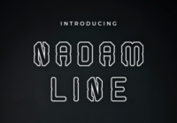Nadam Line Font - Featured Image