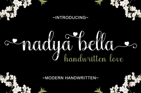 Nadya Bella Font - Featured Image