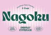 Nagoku Font - Featured Image