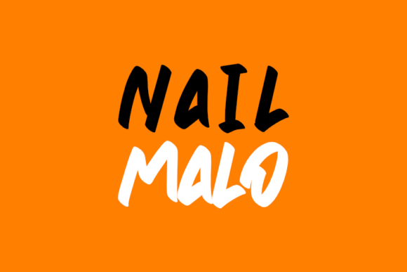 Nail Malo Font - Featured Image