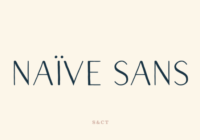 Naive Sans Shake Font - Featured Image