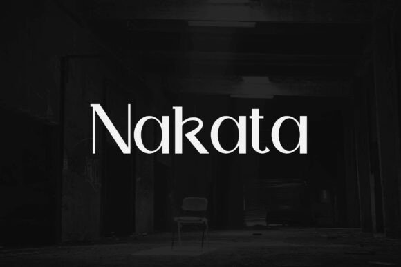 Nakata Font - Featured Image