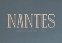 Nantes Font - Featured Image