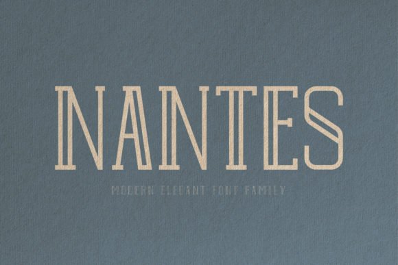 Nantes Font - Featured Image