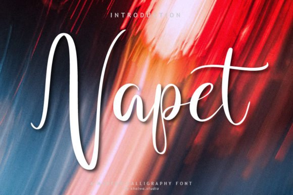 Napet Script Font - Featured Image