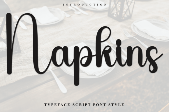 Napkins Font - Featured Image