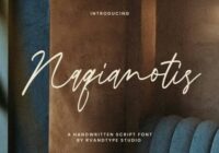 Naqianotis Font - Featured Image