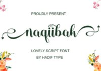 Naqiibah Font - Featured Image