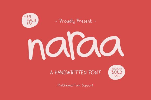 Naraa Font - Featured Image