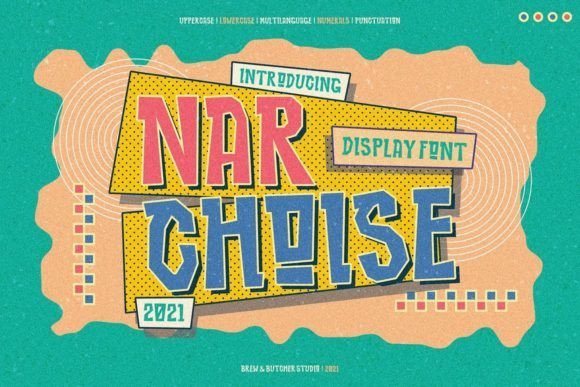 Narchoise Font - Featured Image