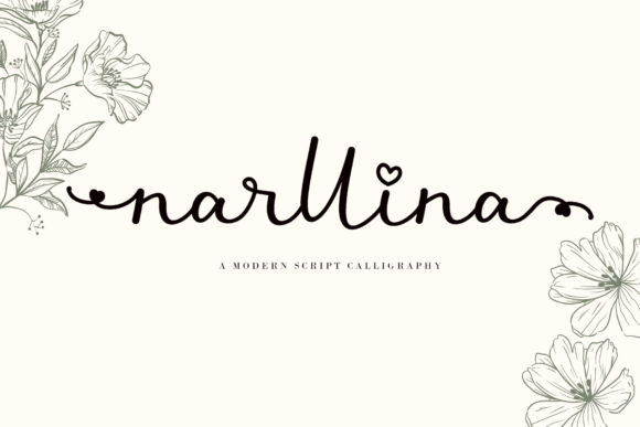 Narllina Font - Featured Image